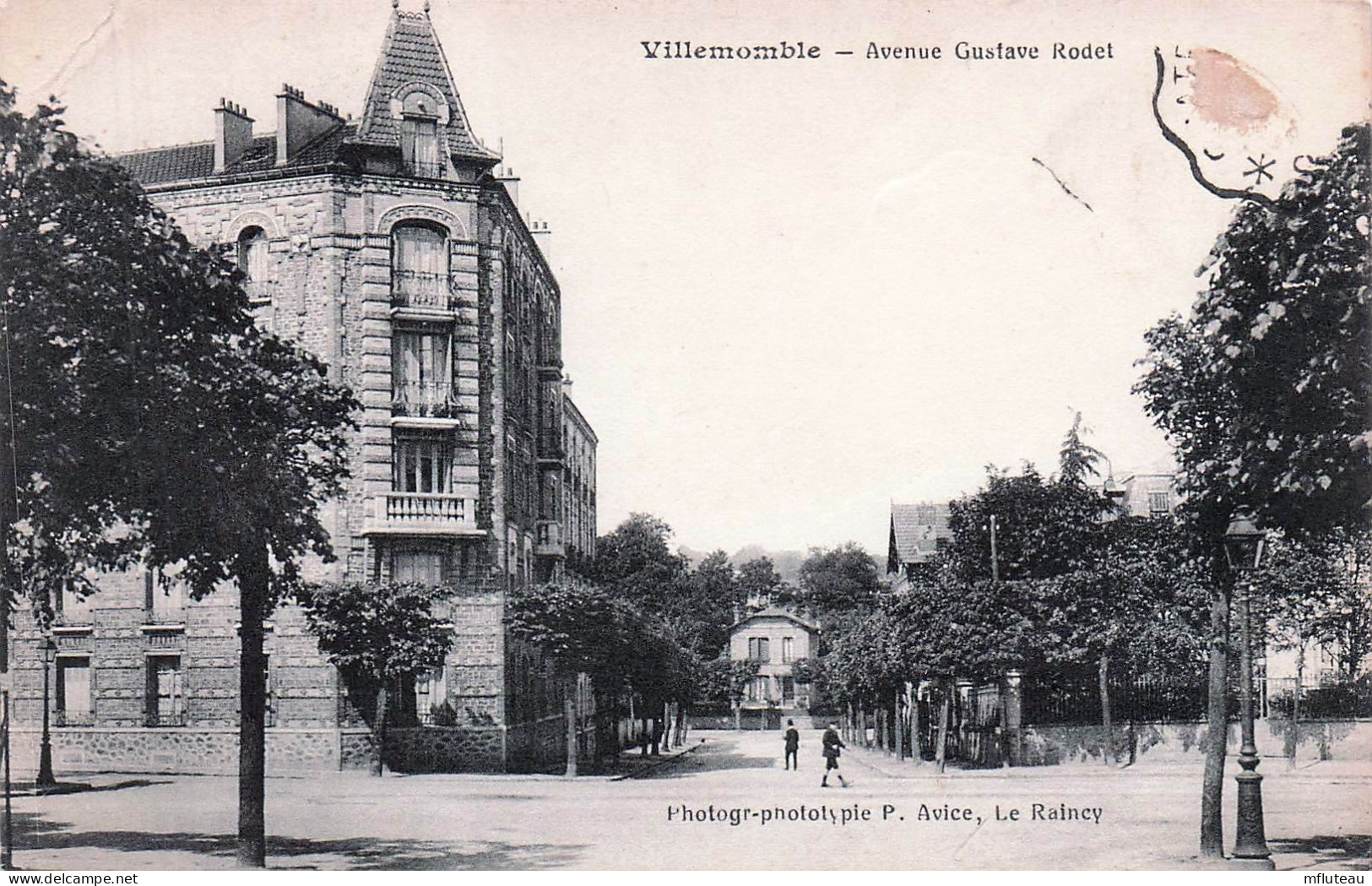 93* VILLEMOMBLE   Av Gustave     Rodet     RL45,0222 - Villemomble