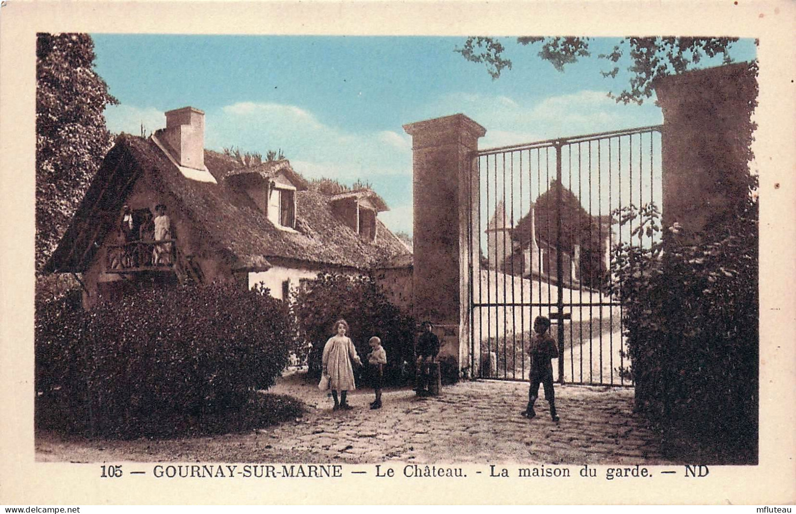 93* GOURNAY S/MARNE   Chateau  – Maison Du Garde         RL45,0201 - Gournay Sur Marne