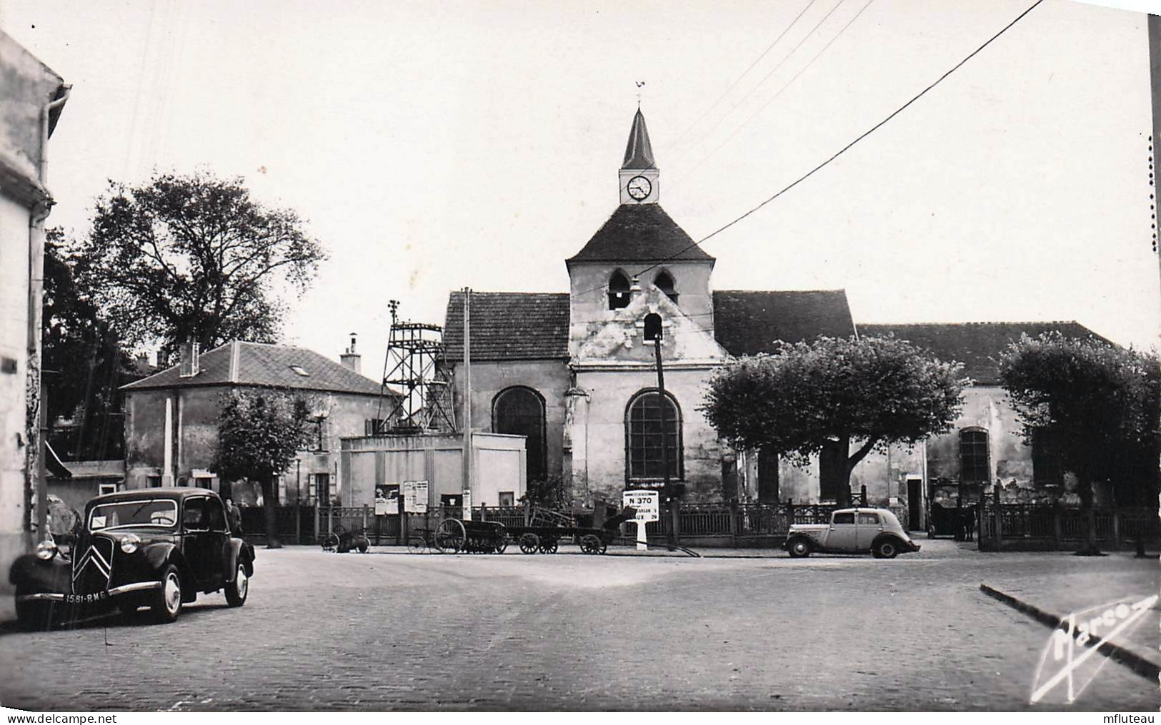 93* AULNAY SOUS BOIS  Eglise St Sulpice  (CPSM 9x14cm)       RL45,0186 - Aulnay Sous Bois