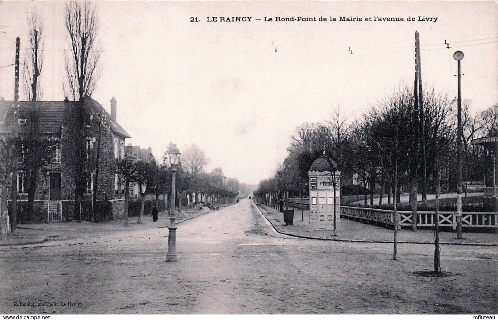 93* LE RAINCY Rond Point De La Mairie        RL45,0176 - Le Raincy