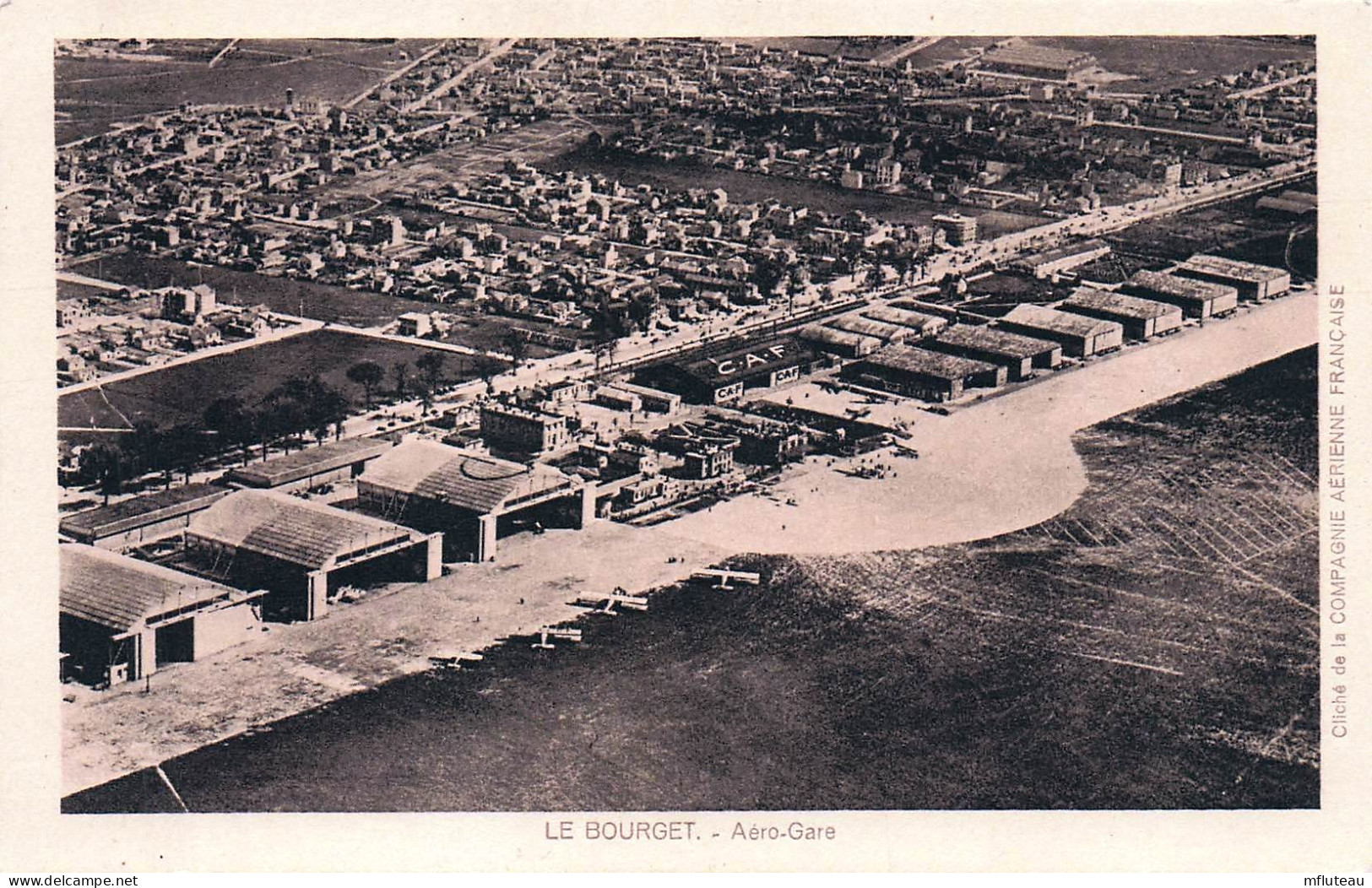 93* LE BOURGET  Aero Gare         RL45,0167 - Le Bourget