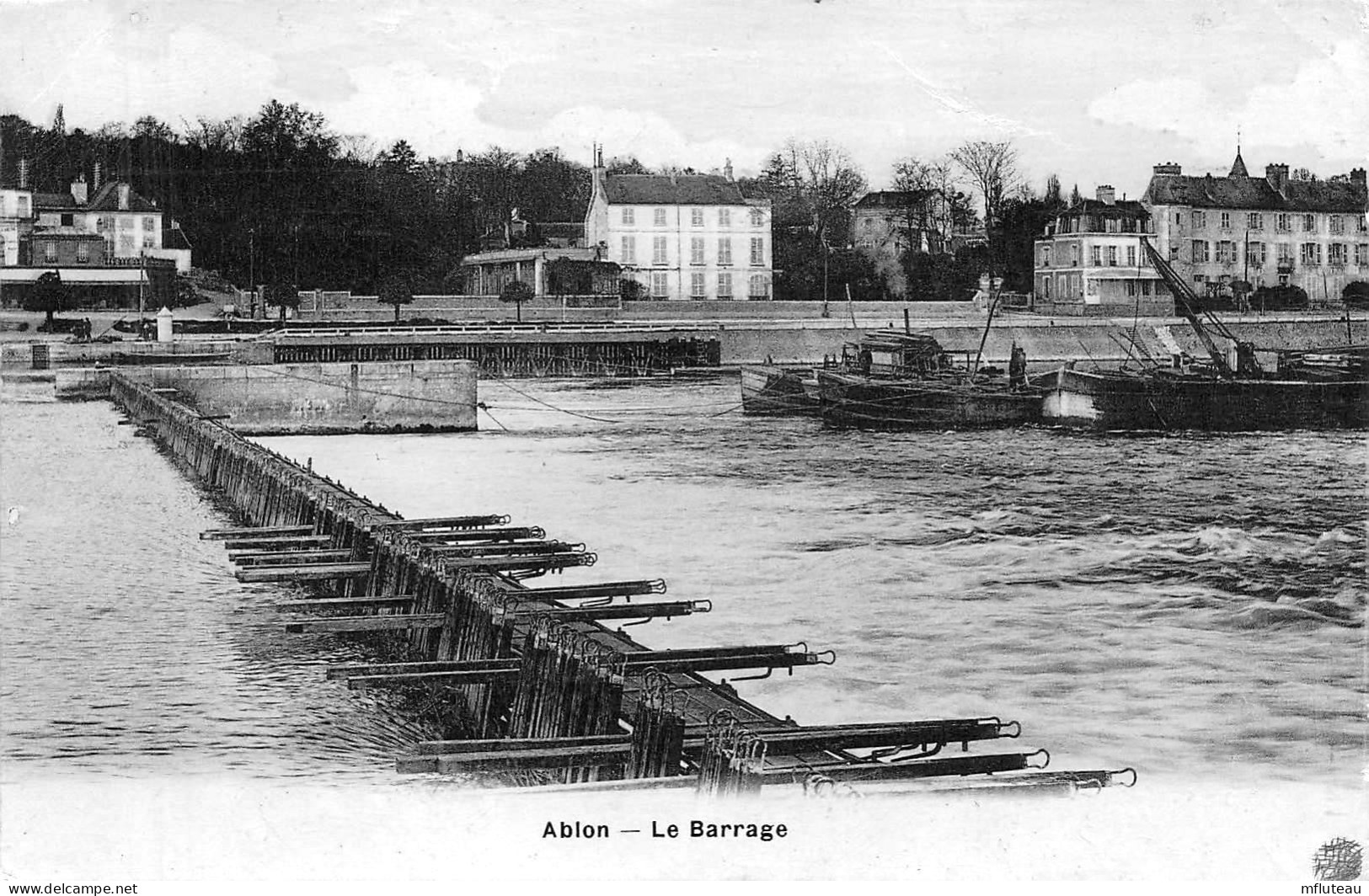 94* ABLON  Le Barrage         RL45,0086 - Ablon Sur Seine