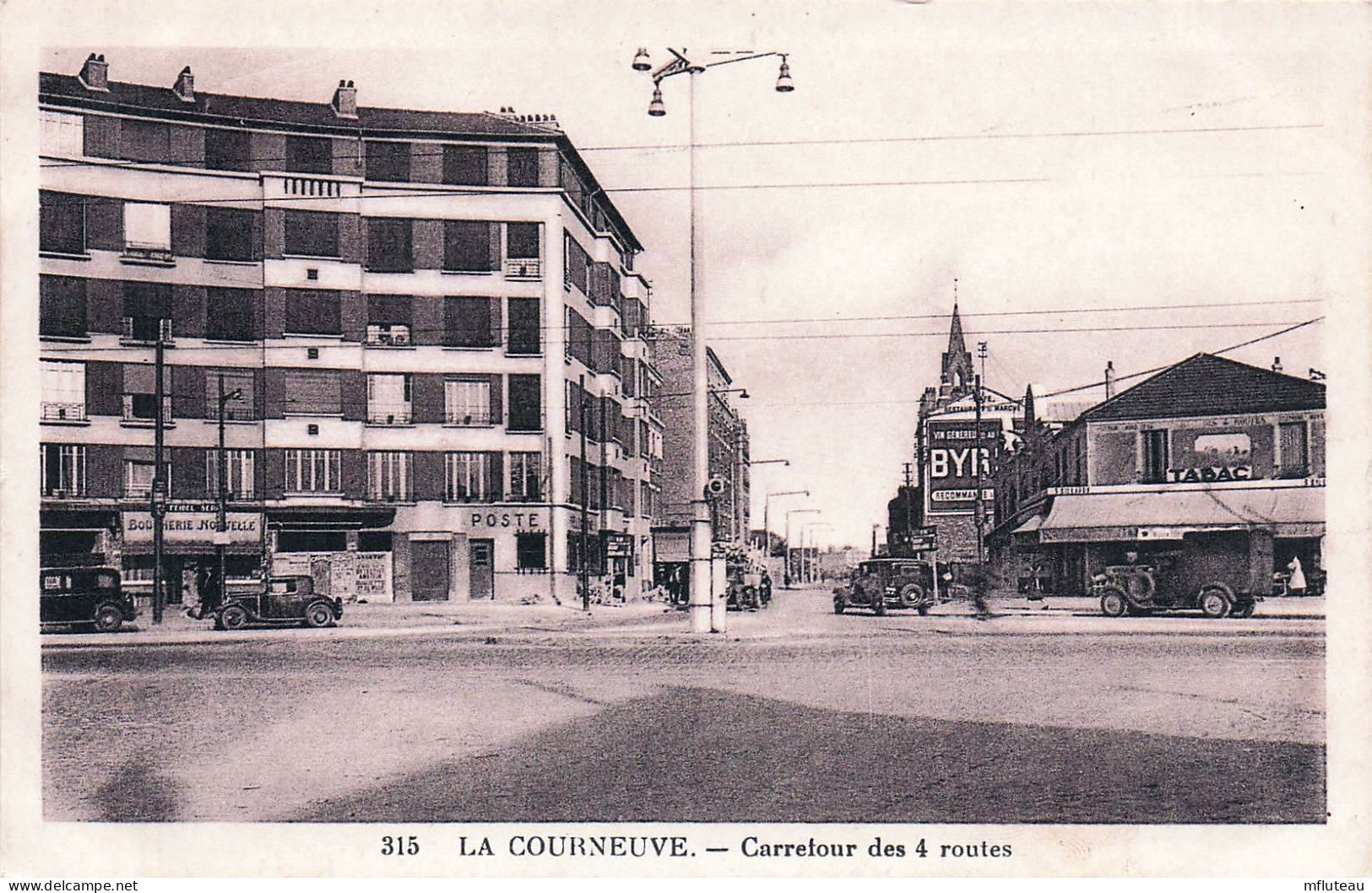 93* LA COURNEUVE Carrefour Des 4 Routes         RL45,0081 - La Courneuve