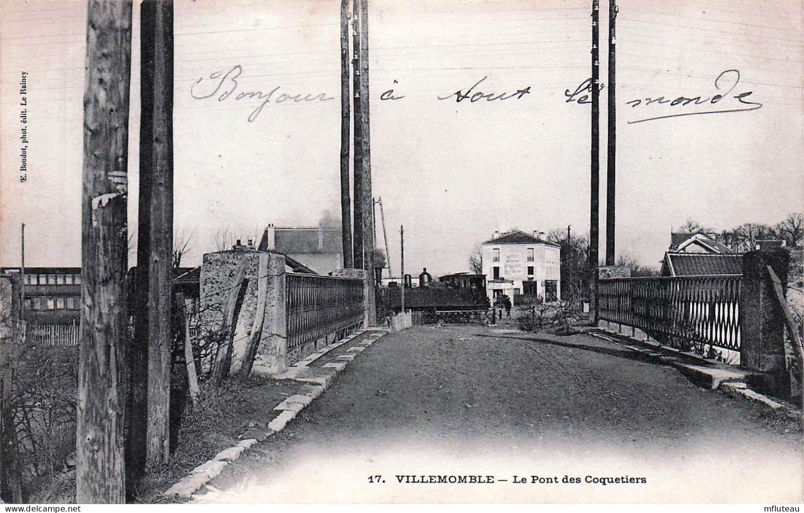 93* VILLEMOMBLE  Pont Des Coquetiers     RL45,0071 - Villemomble