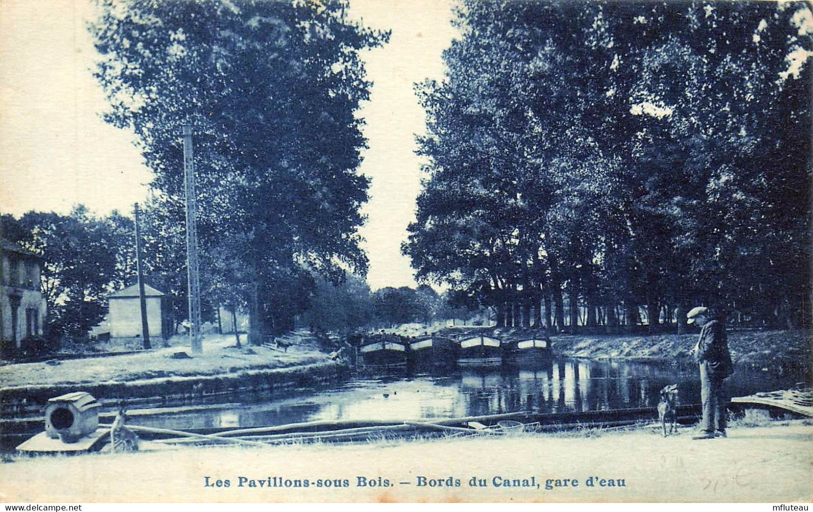 93* PAVILLONS SOIS BOIS  Bord Du Canal -gare D Eau        RL45,0015 - Autres & Non Classés