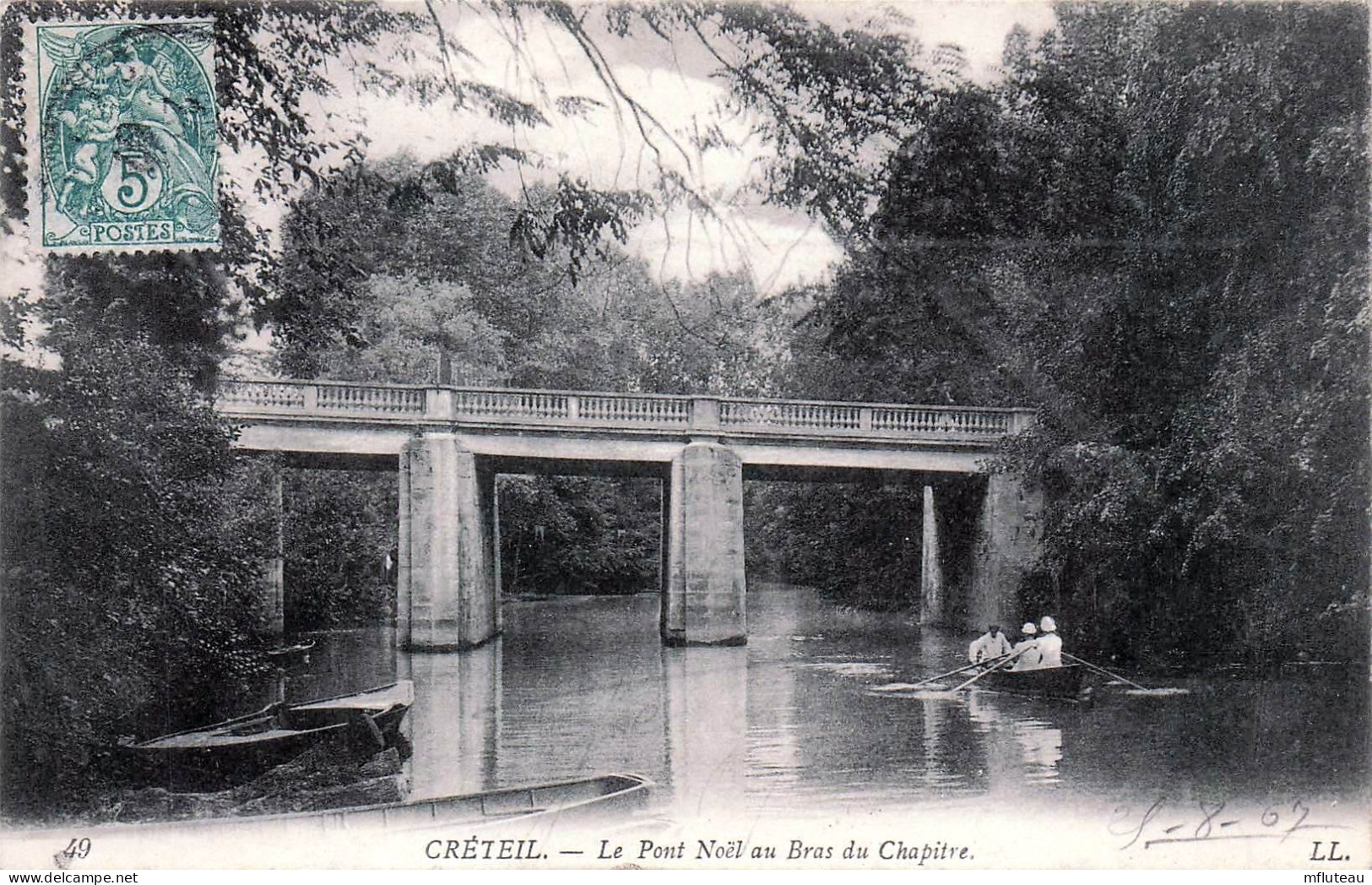 94* CRETEIL  Le Pont Noel  Au  Bras Du Chapitre       RL45,0964 - Creteil