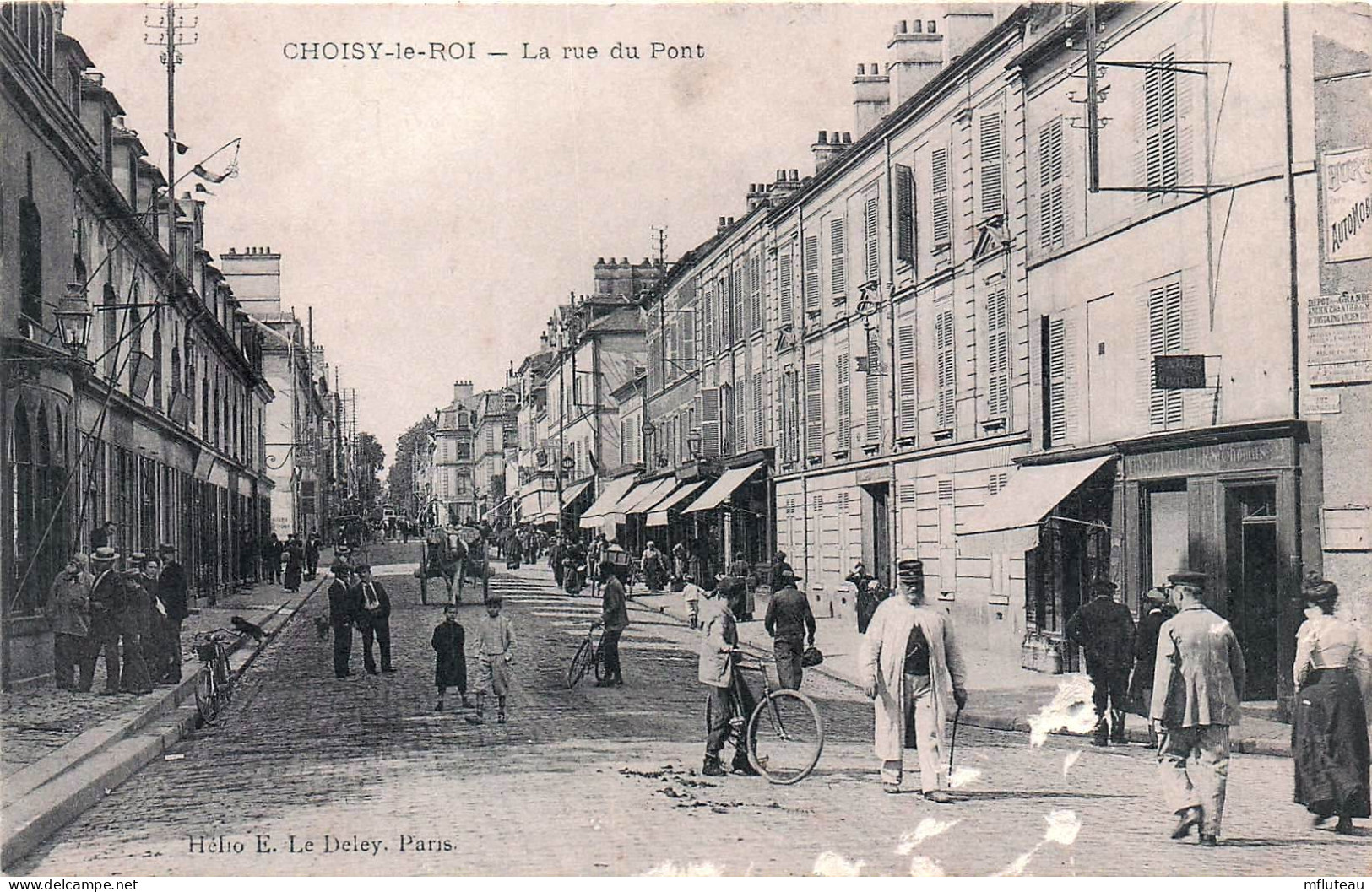 94* CHOISY LE ROI    La Rue Du Pont  RL45,0863 - Choisy Le Roi