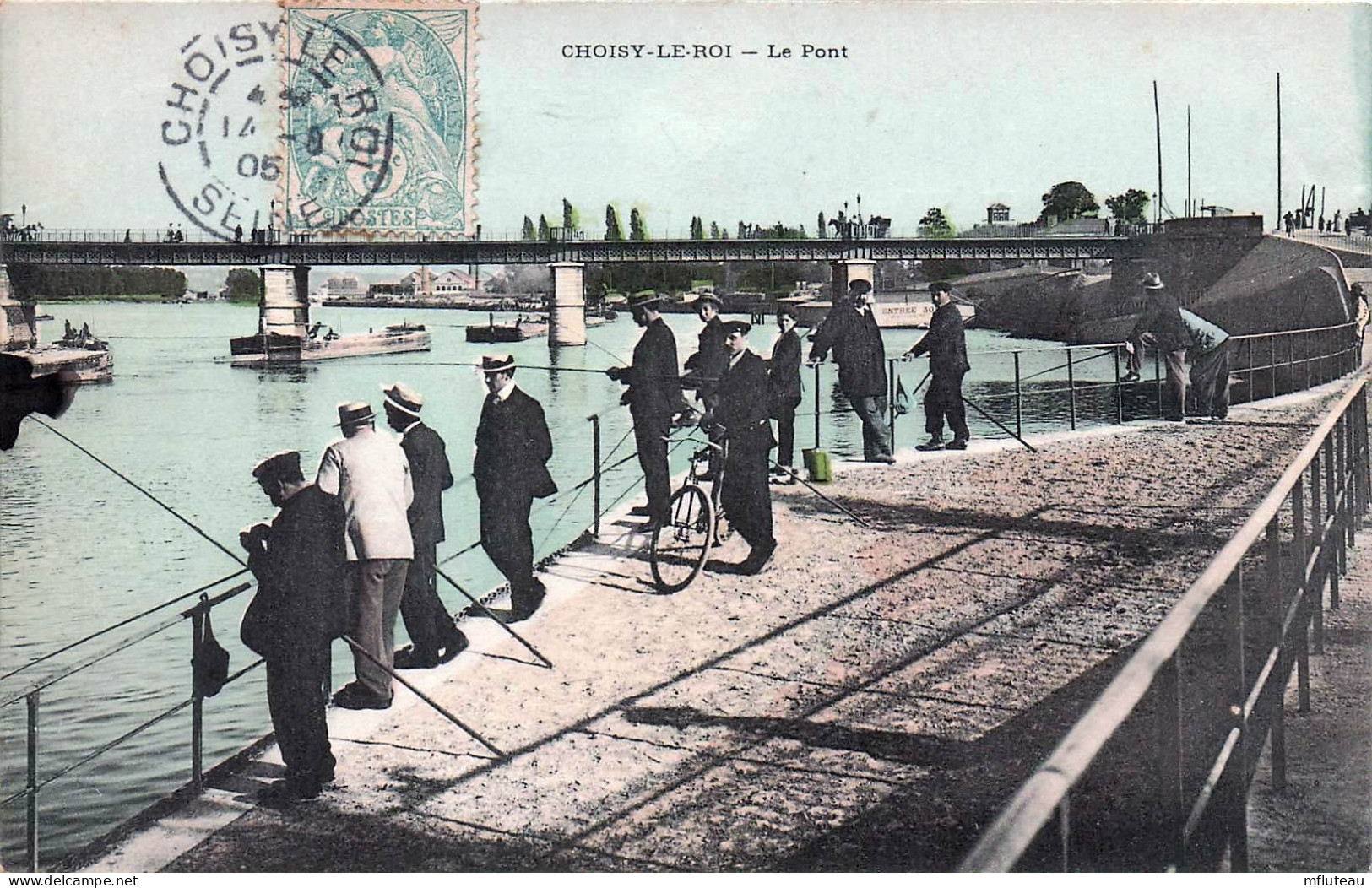 94* CHOISY LE ROI   Le Pont – Pecheurs   RL45,0827 - Choisy Le Roi