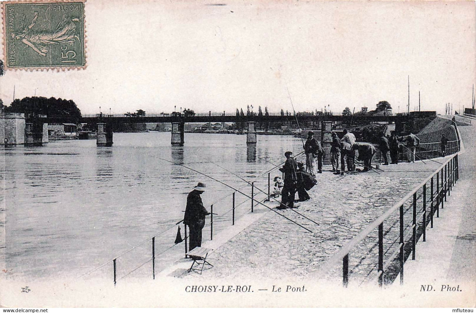 94* CHOISY LE ROI   Le Pont – Pecheurs   RL45,0801 - Choisy Le Roi
