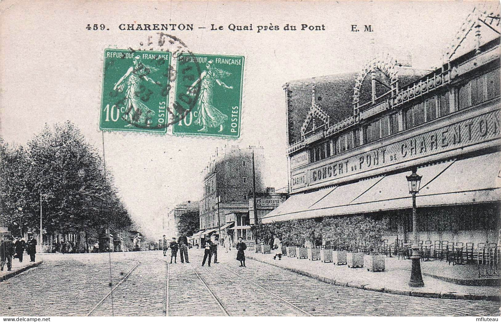 94* CHARENTON    Le Quai Pres Du Pont    RL45,0780 - Charenton Le Pont