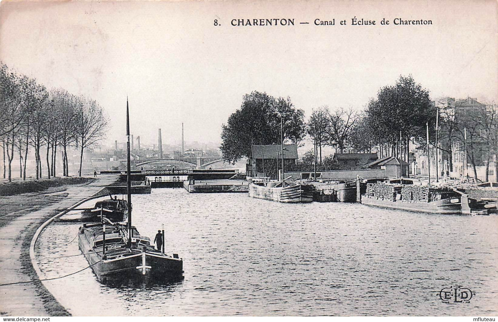 94* CHARENTON    Canal Et Ecluse    RL45,0770 - Charenton Le Pont