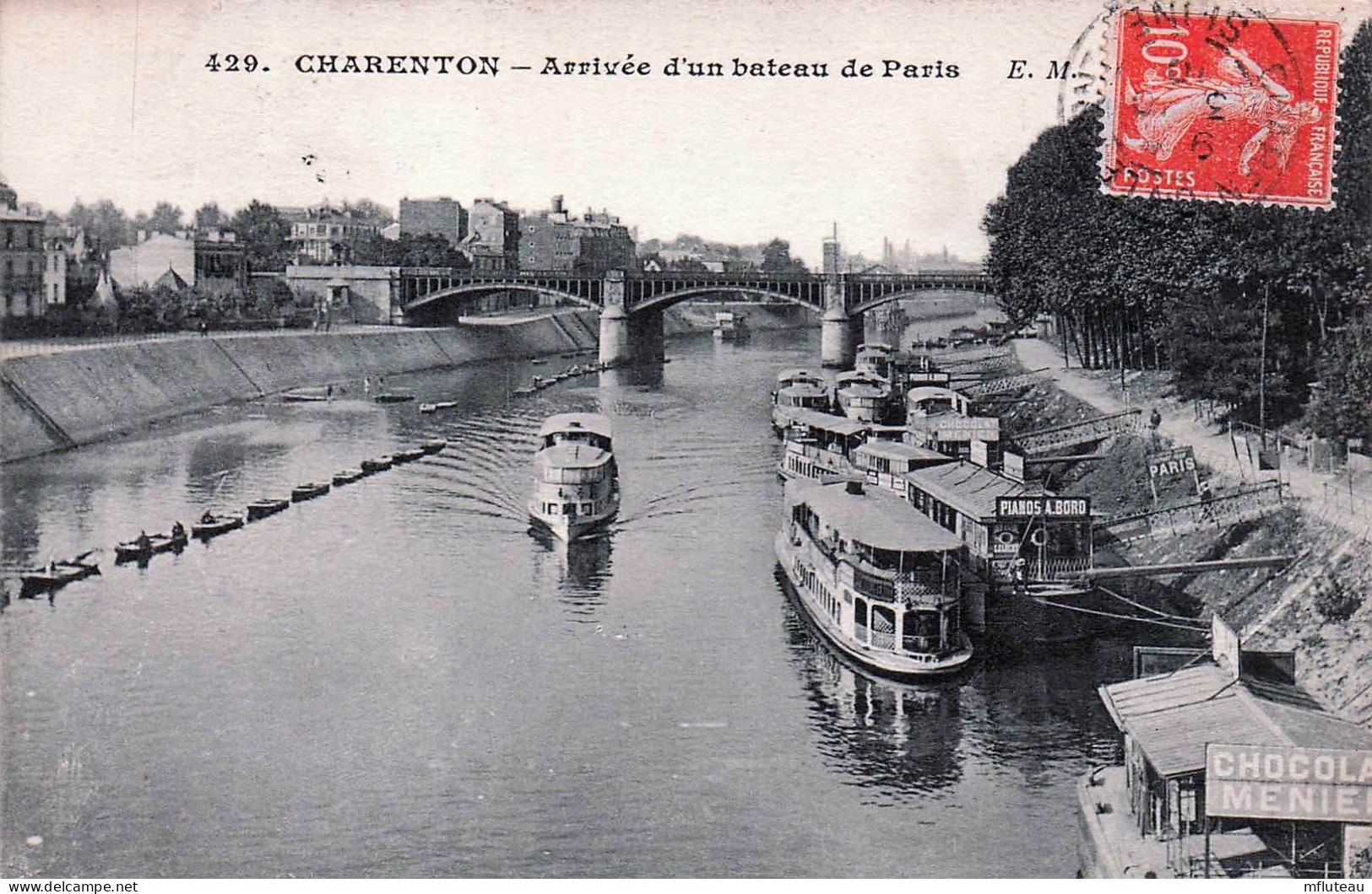 94* CHARENTON    Arrivee Des Bateaux De Paris    RL45,0732 - Charenton Le Pont