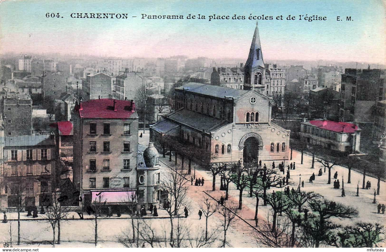 94* CHARENTON   Place Des Ecoles – Eglise     RL45,0729 - Charenton Le Pont