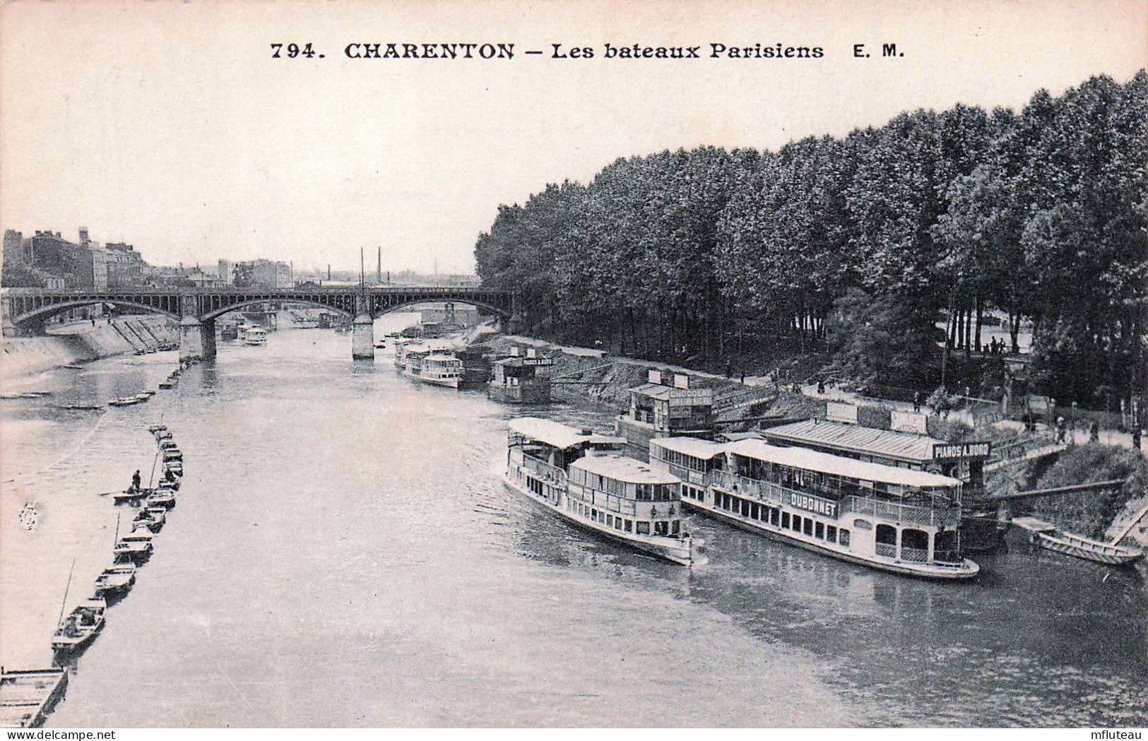 94* CHARENTON    Les Nateaux Parisiens    RL45,0717 - Charenton Le Pont