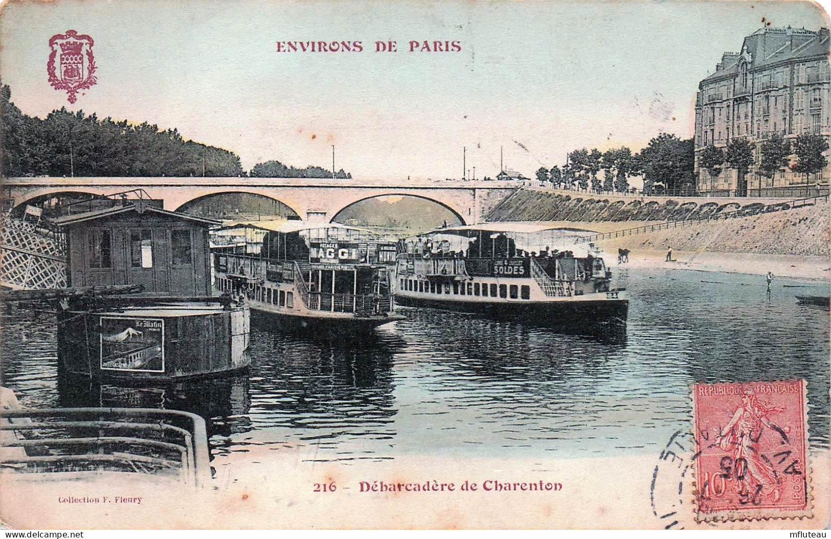 94* CHARENTON   Debarcadere     RL45,0707 - Charenton Le Pont