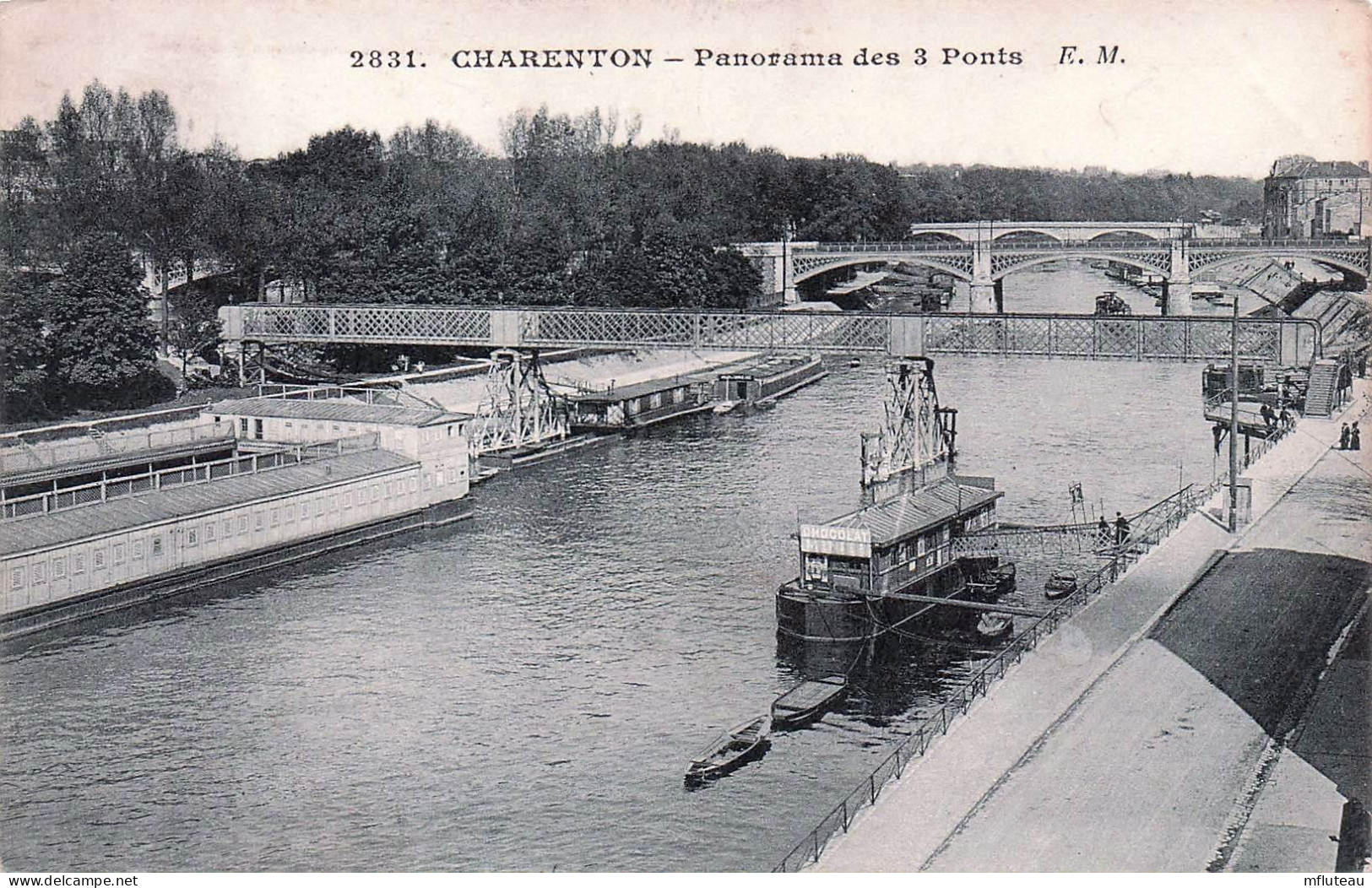 94* CHARENTON   Panorama Des Trois Ponts     RL45,0709 - Charenton Le Pont
