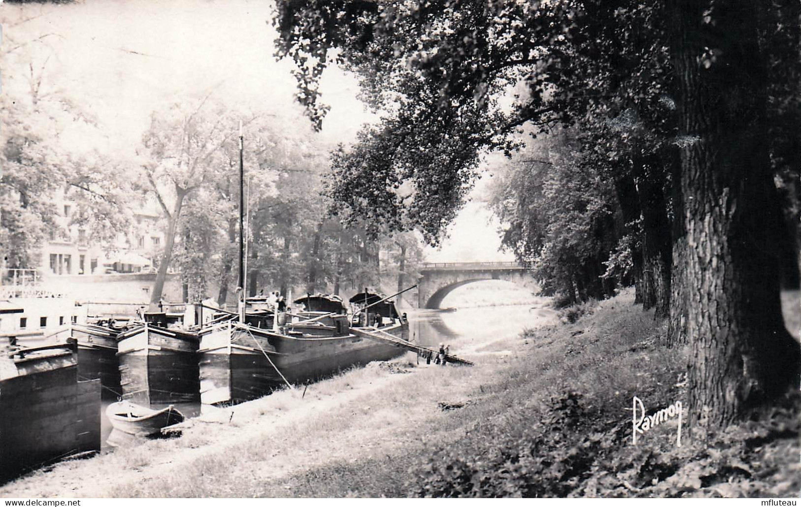 94* CHARENTON  LE PONT  Chalands Sur Le Canal (CPSM 9x14cm)     RL45,0701 - Charenton Le Pont