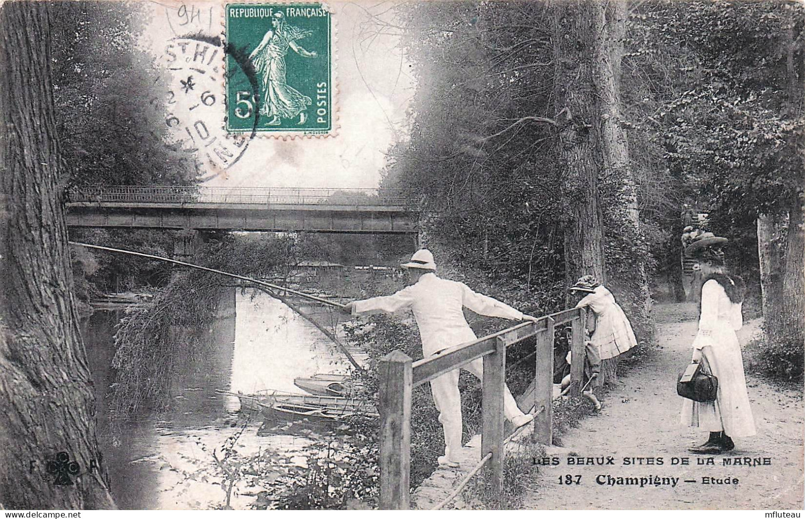 94* CHAMPIGNY   Pont – Pecheur    RL45,0637 - Champigny Sur Marne