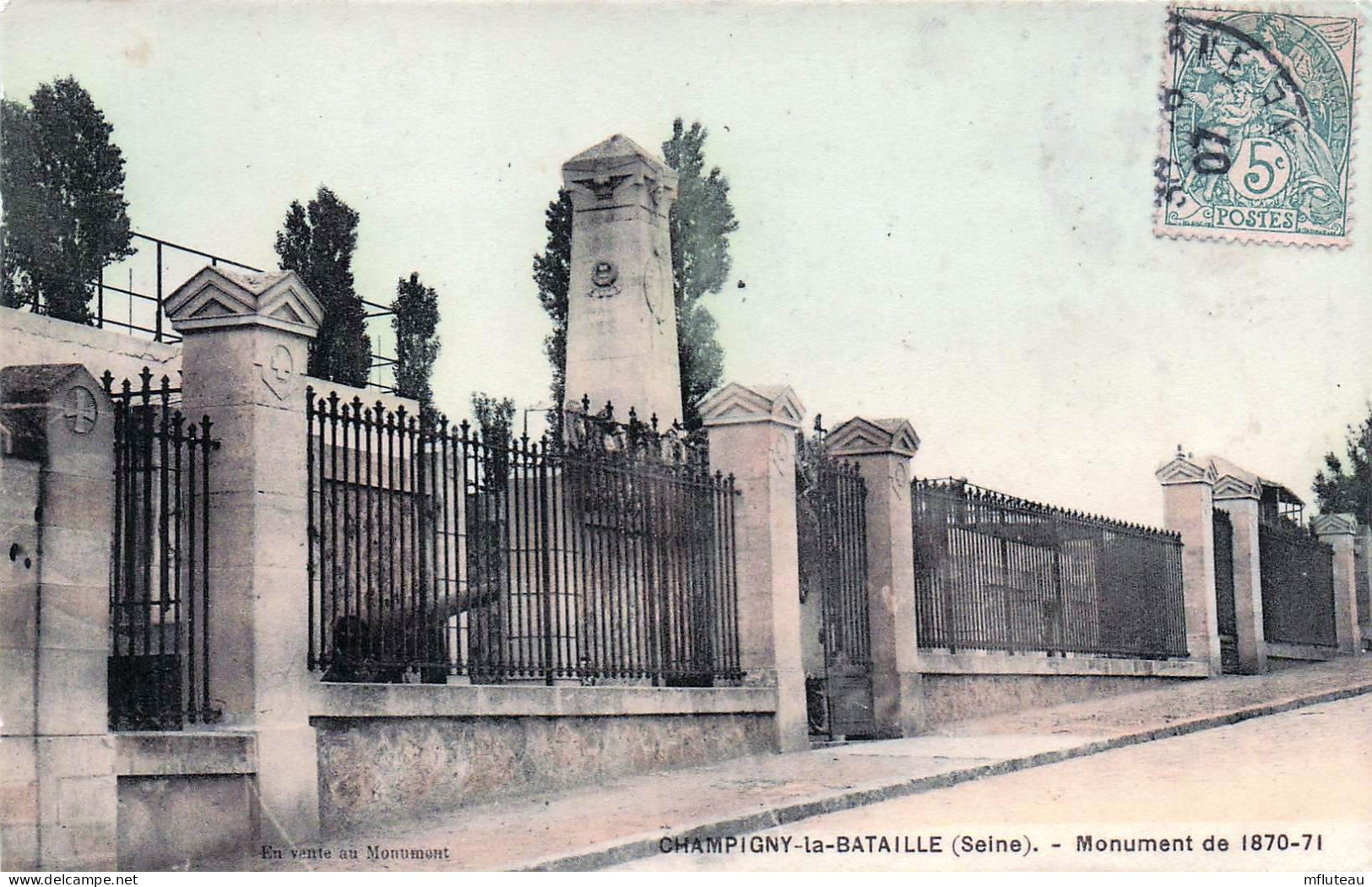 94* CHAMPIGNY  LA BATAILLE  Monument 1870-71     RL45,0581 - Champigny Sur Marne