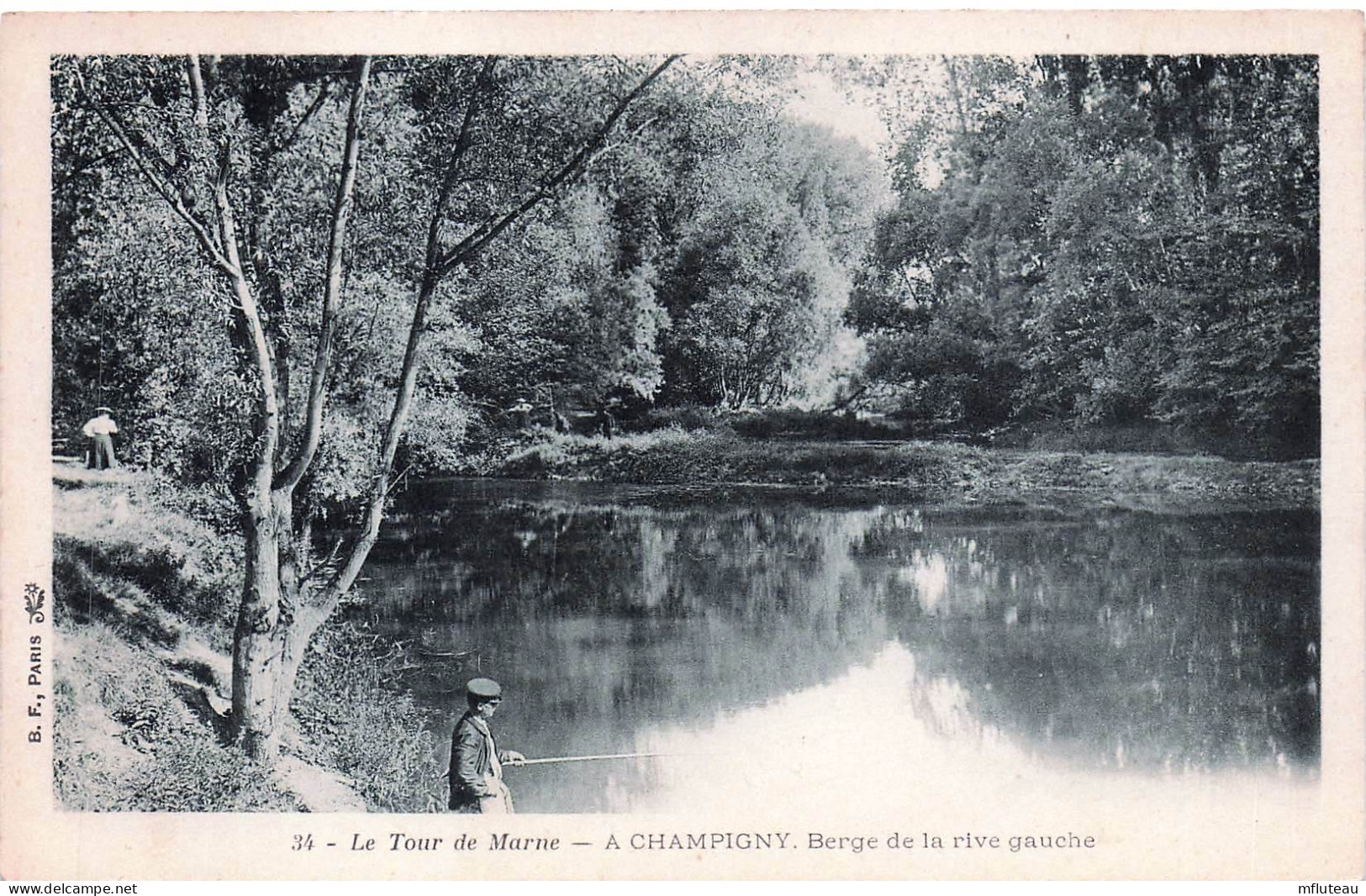 94* CHAMPIGNY   Berge De La Rive Gauche     RL45,0567 - Champigny Sur Marne
