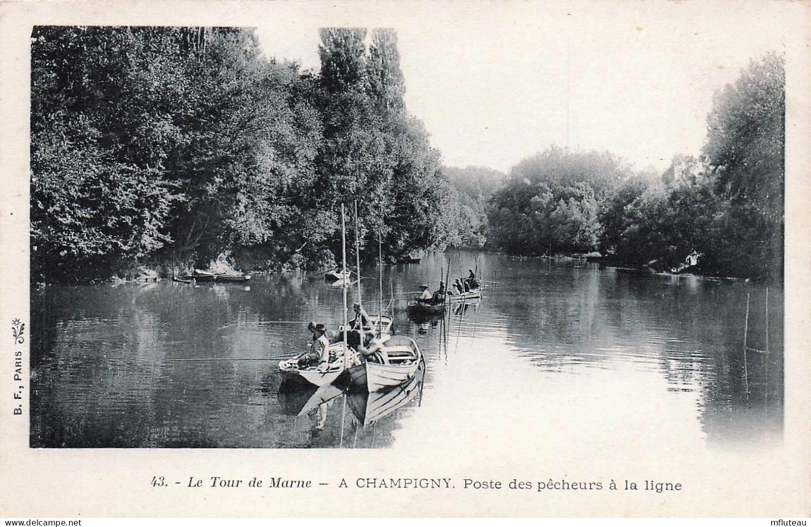 94* CHAMPIGNY    Poste Des Pecheurs A La Ligne         RL45,0561 - Champigny Sur Marne