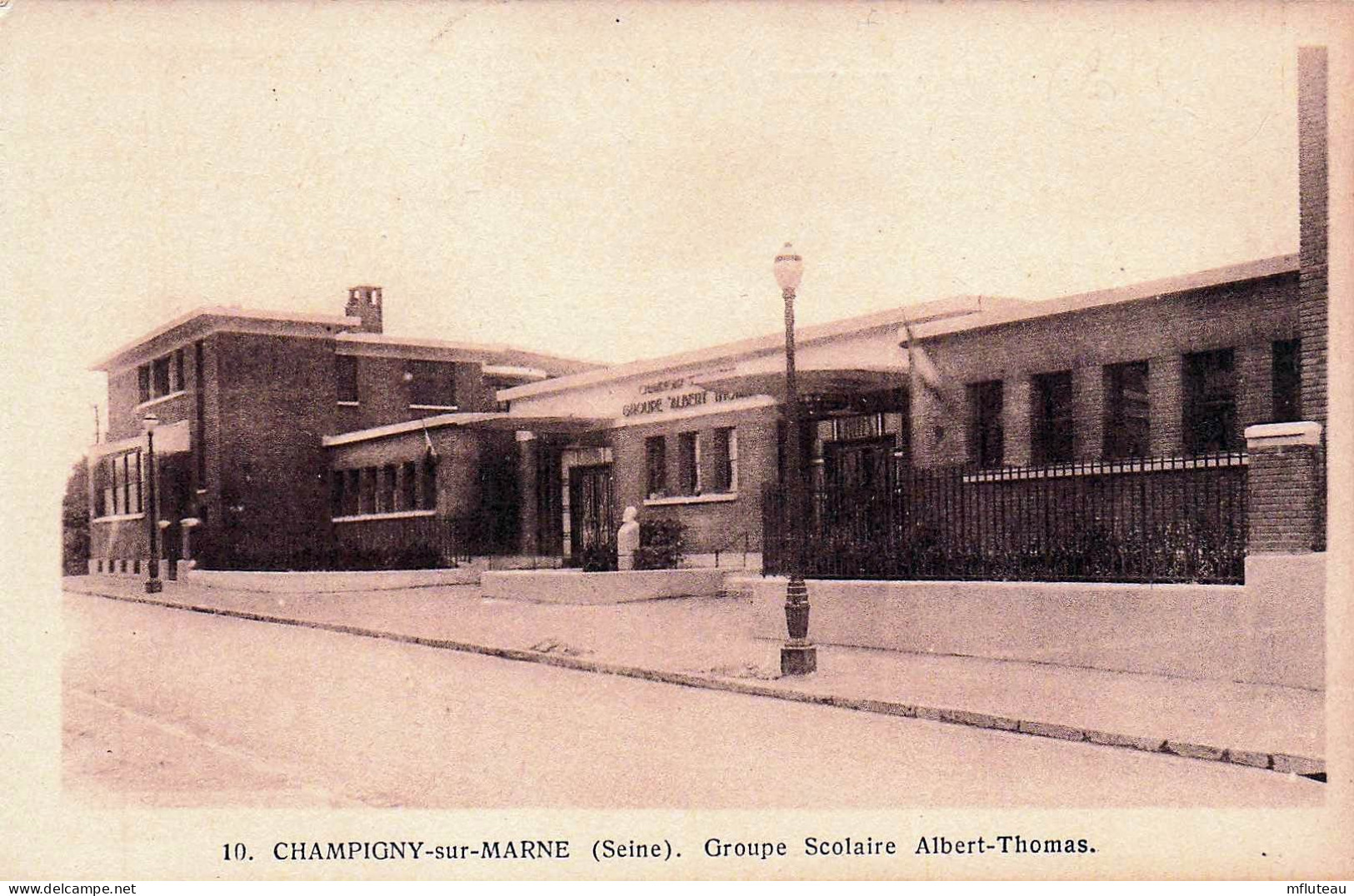 94* CHAMPIGNY  S/MARNE  Groupe Scolaire  Albert Thomas         RL45,0548 - Champigny Sur Marne