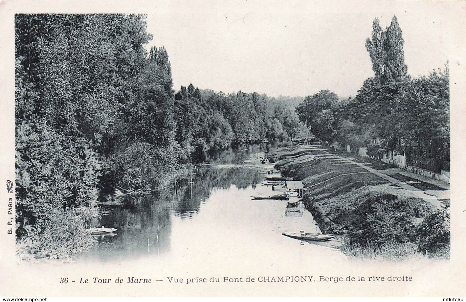 94* CHAMPIGNY  Vue Prise Du Pont – Bords Rive Droite         RL45,0531 - Champigny Sur Marne