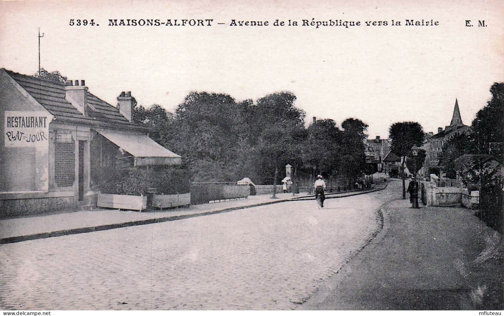 94* MAISONS ALFORT   Av De La Republique Vers La Mairie   RL45,1512 - Maisons Alfort