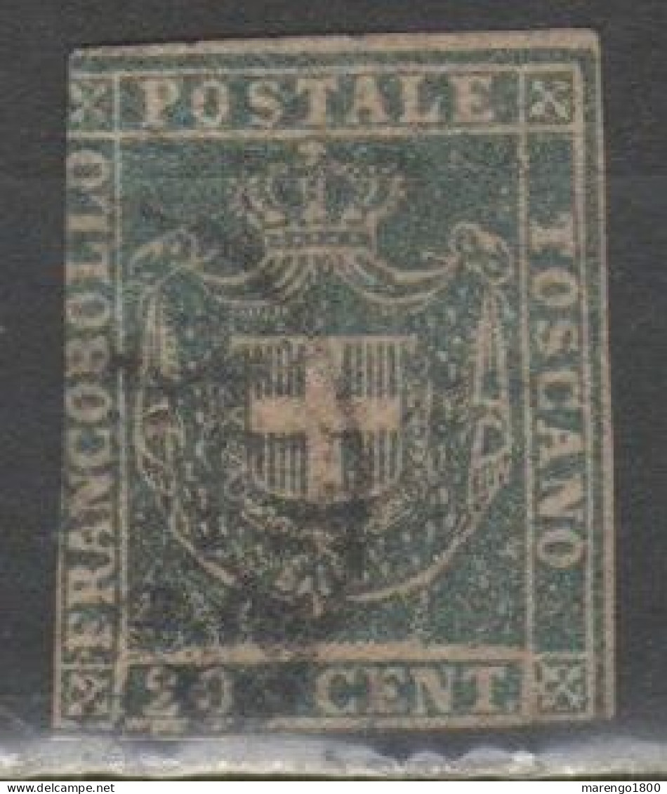 Toscana 1860 - Stemma 20 C. - Toscane