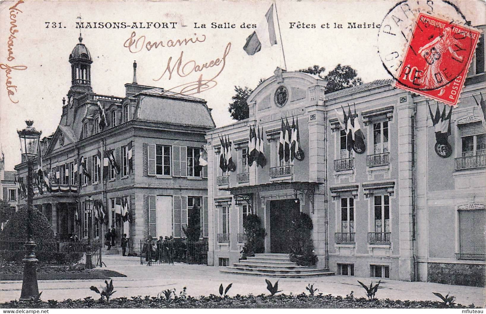 94* MAISONS  ALFORT   Salle Des Fetes Et Mairie   RL45,1487 - Maisons Alfort
