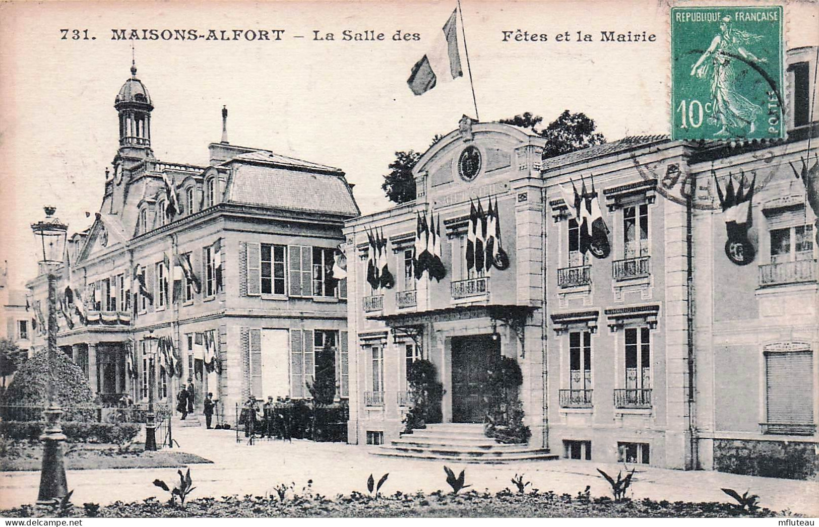 94* MAISONS  ALFORT  Salle Des Fetes Et Mairie    RL45,1491 - Maisons Alfort