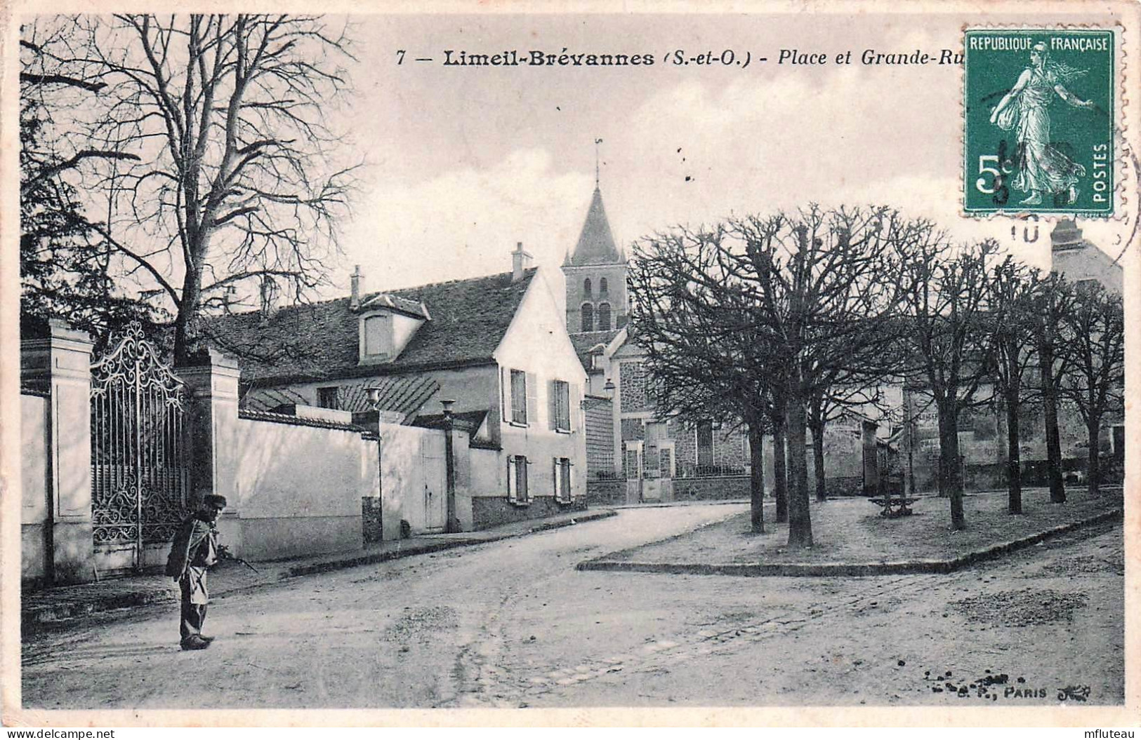 94* LIMEIL  BREVANNES   Place Et Grande Rue     RL45,1438 - Limeil Brevannes