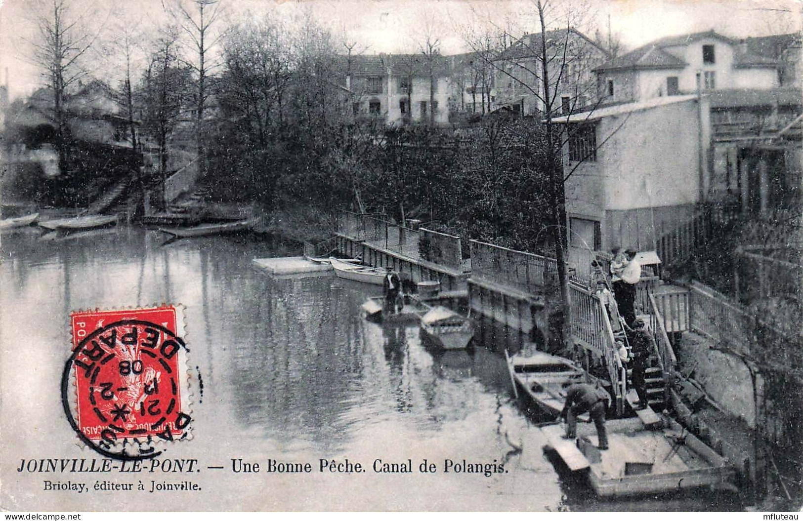94* JOINVILLE  LE PONT   Bonne Peche – Canal De Polangis    RL45,1412 - Joinville Le Pont