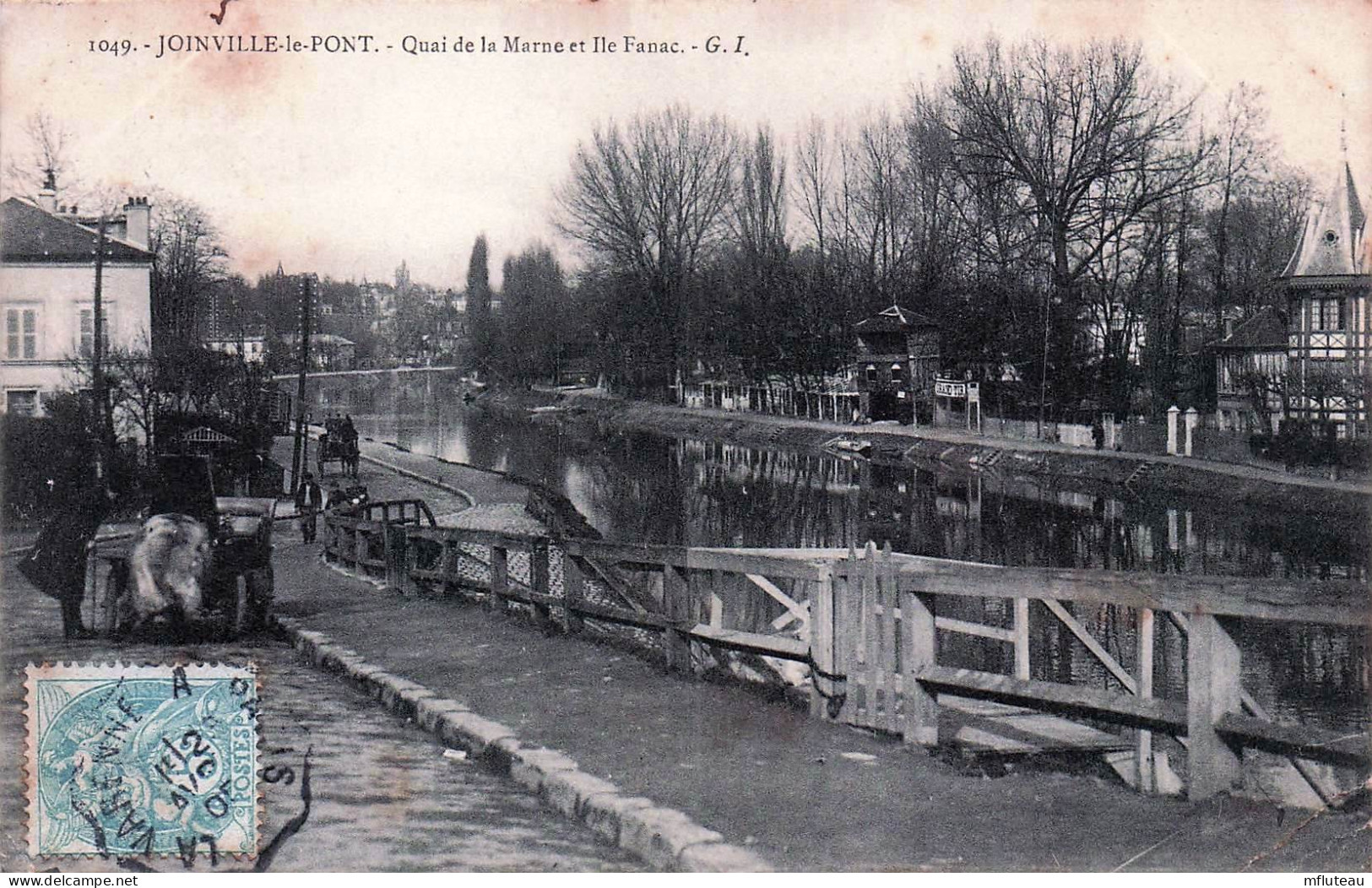 94* JOINVILLE  LE PONT  Quai De La Marne Et Ile Fanac      RL45,1387 - Joinville Le Pont