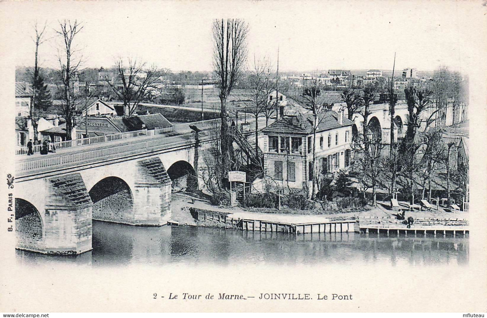94* JOINVILLE    Vue Generale      Le Pont     RL45,1351 - Joinville Le Pont