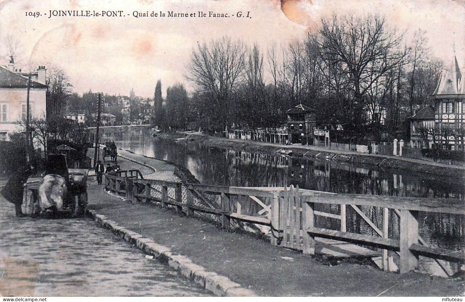 94* JOINVILLE  LE PONT  Quai De La Marne – Ile Fanac     RL45,1323 - Joinville Le Pont