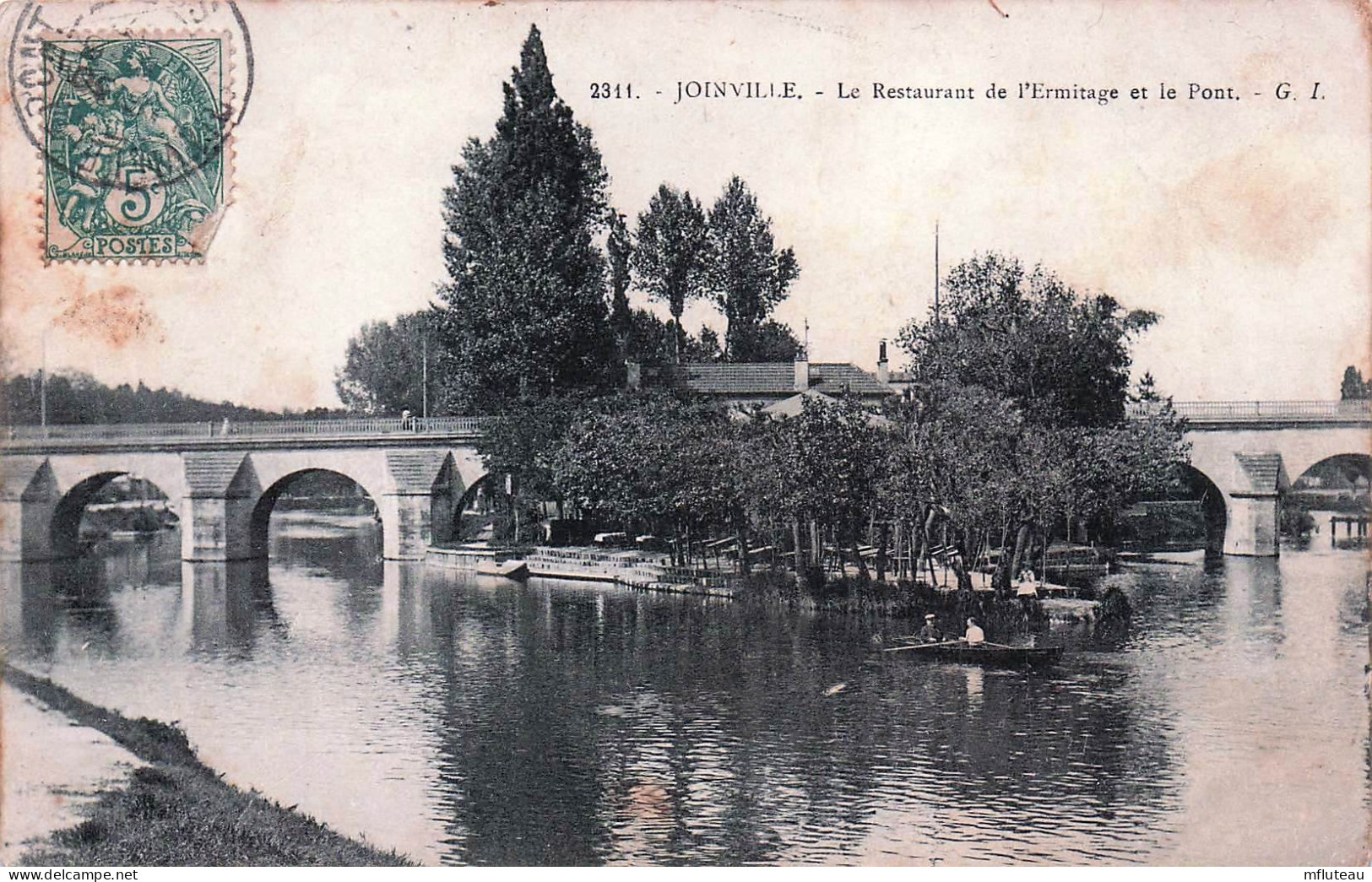 94* JOINVILLE Restaurant L Ermitage Et Le Pont   RL45,1324 - Joinville Le Pont