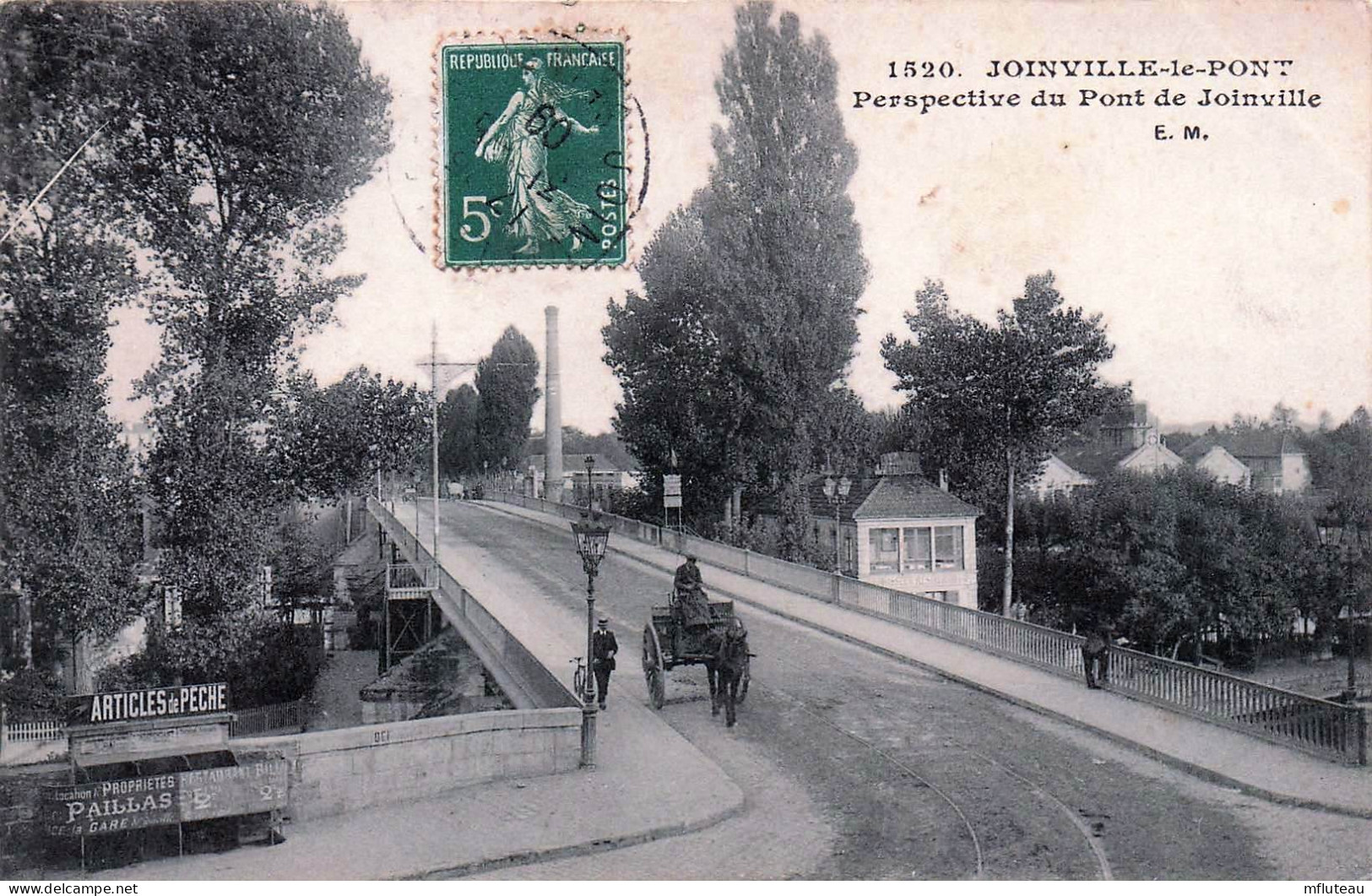 94* JOINVILLE  LE PONT    Perspective Du Pont  RL45,1312 - Joinville Le Pont