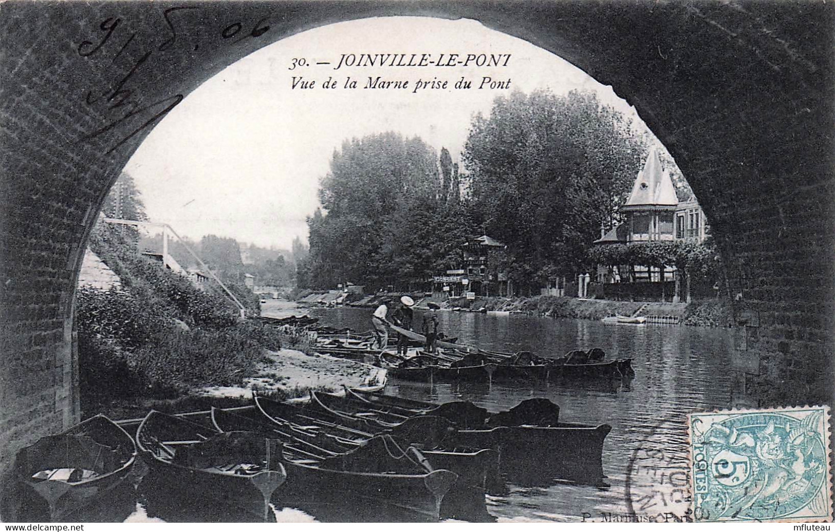 94* JOINVILLE  LE PONT  Vue De La Marne Prise Du Pont    RL45,1266 - Joinville Le Pont