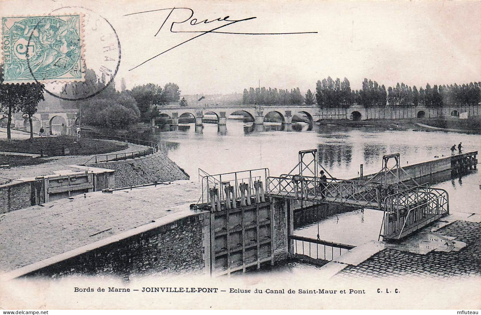 94* JOINVILLE  LE PONT  Ecluse Du Grand Canal De St Maur   RL45,1241 - Joinville Le Pont