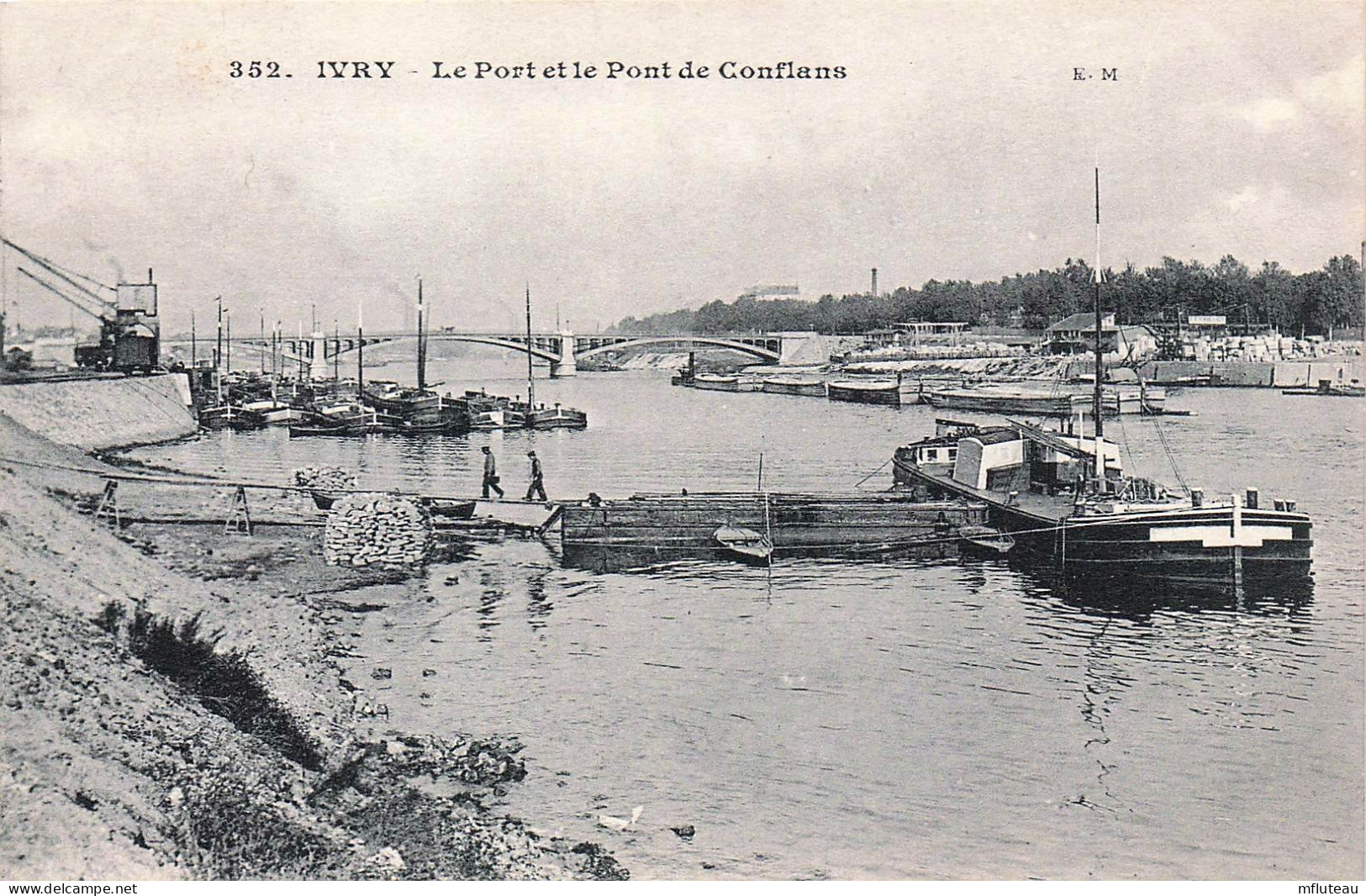 94* IVRY   Port Et Pont De Conflans  RL45,1198 - Ivry Sur Seine