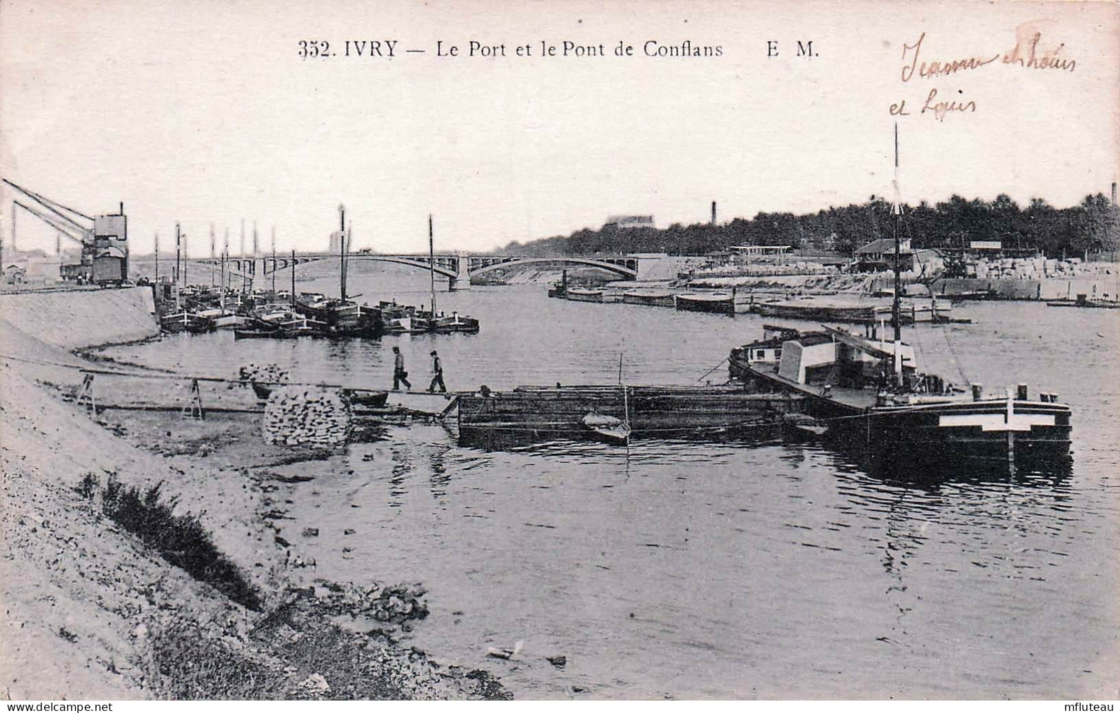 94* IVRY  Port Et Pont De Conflans    RL45,1194 - Ivry Sur Seine