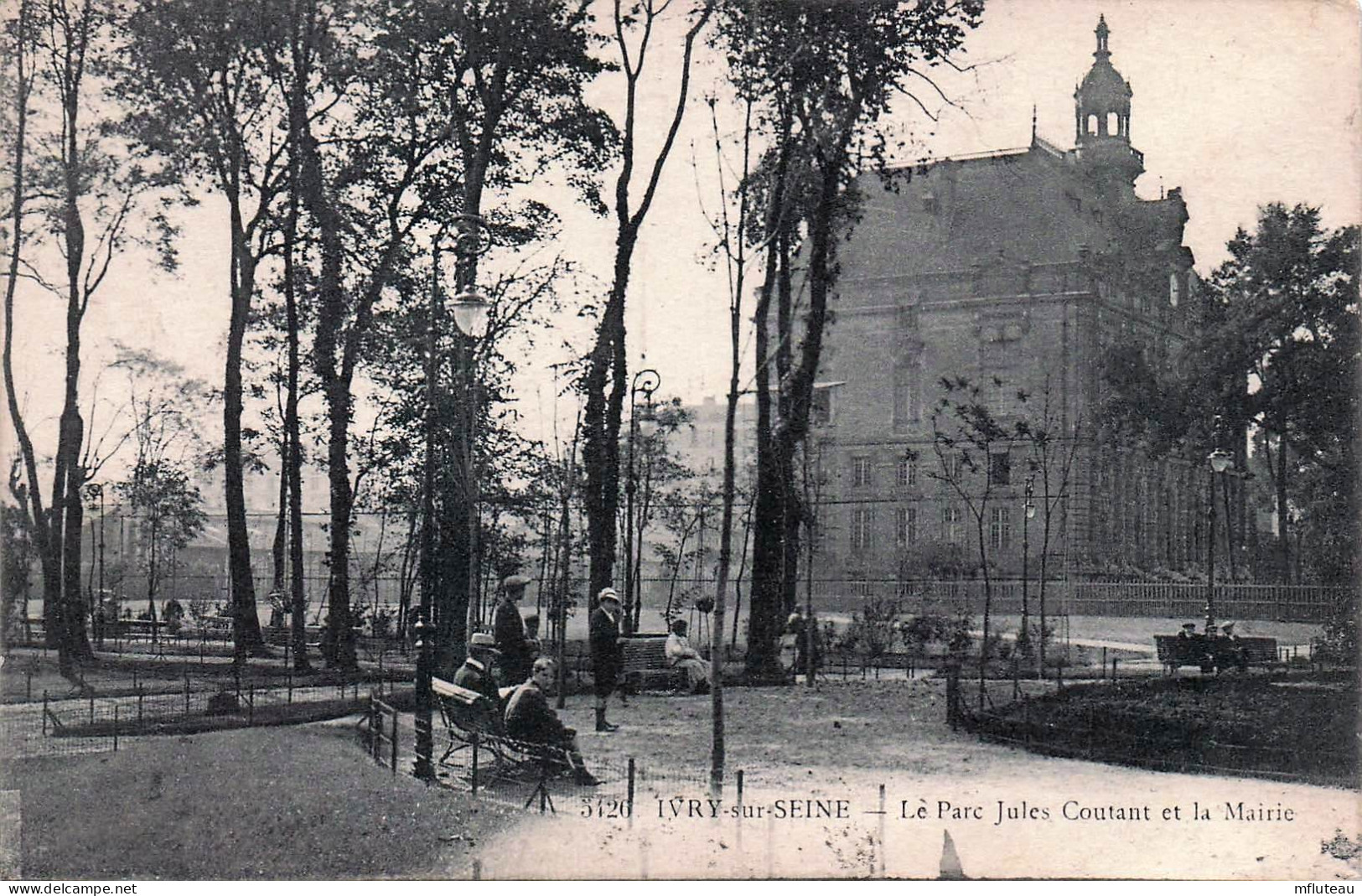 94* IVRY  S/SEINE  Parc Coutant Et La Mairie  RL45,1161 - Ivry Sur Seine