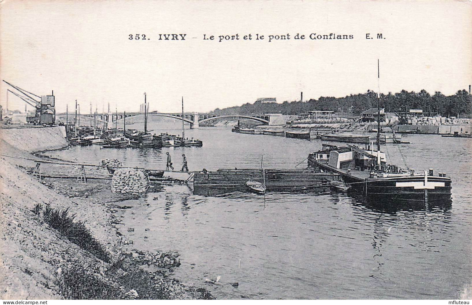 94* IVRY  Port Et Pont De Conflans   RL45,1148 - Ivry Sur Seine