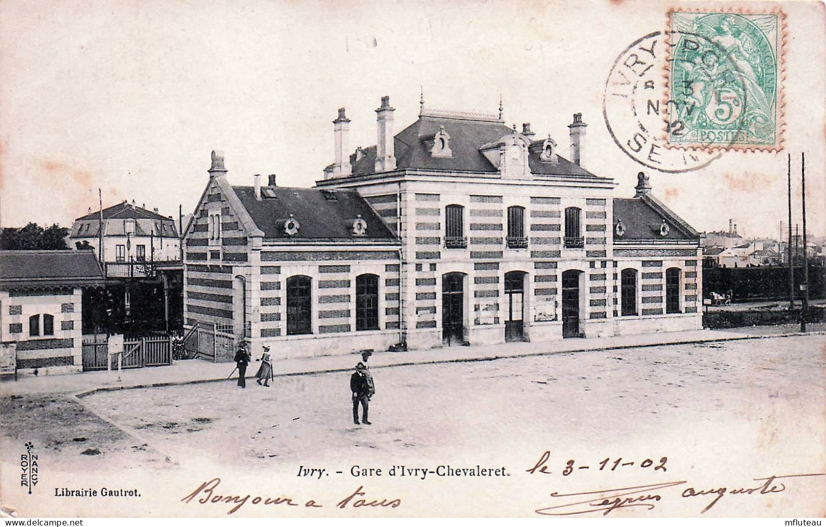 94* IVRY    Gare Ivry – Chevaleret   RL45,1120 - Ivry Sur Seine
