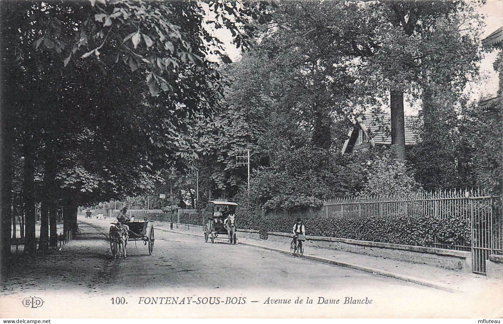94* FONTENAY SOUS BOIS    Av De La Dame Blanche       RL45,1079 - Fontenay Sous Bois