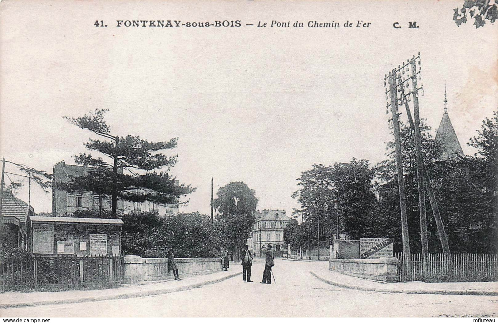 94* FONTENAY SOUS BOIS   Le Pont Du Chemin De Fer        RL45,1070 - Fontenay Sous Bois