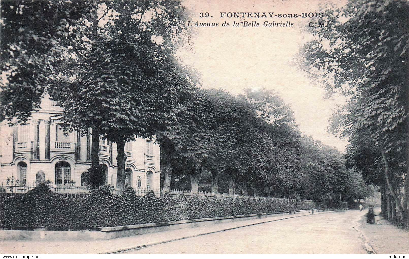 94* FONTENAY SOUS BOIS   Av De La Belle Gabrielle        RL45,1063 - Fontenay Sous Bois