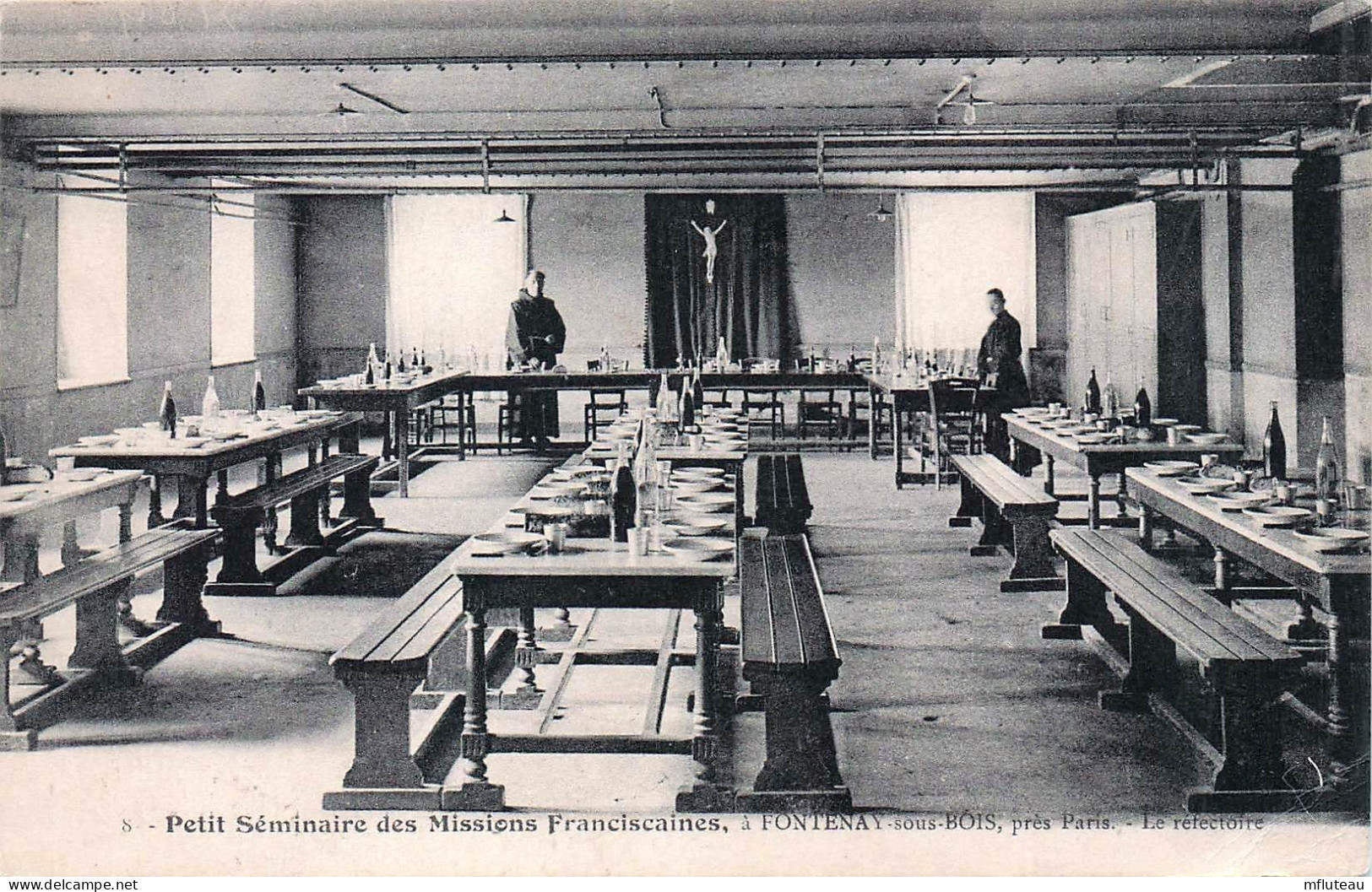 94* FONTENAY SOUS BOIS  Petit Seminaire Franciscaines – Refectoire        RL45,1051 - Fontenay Sous Bois