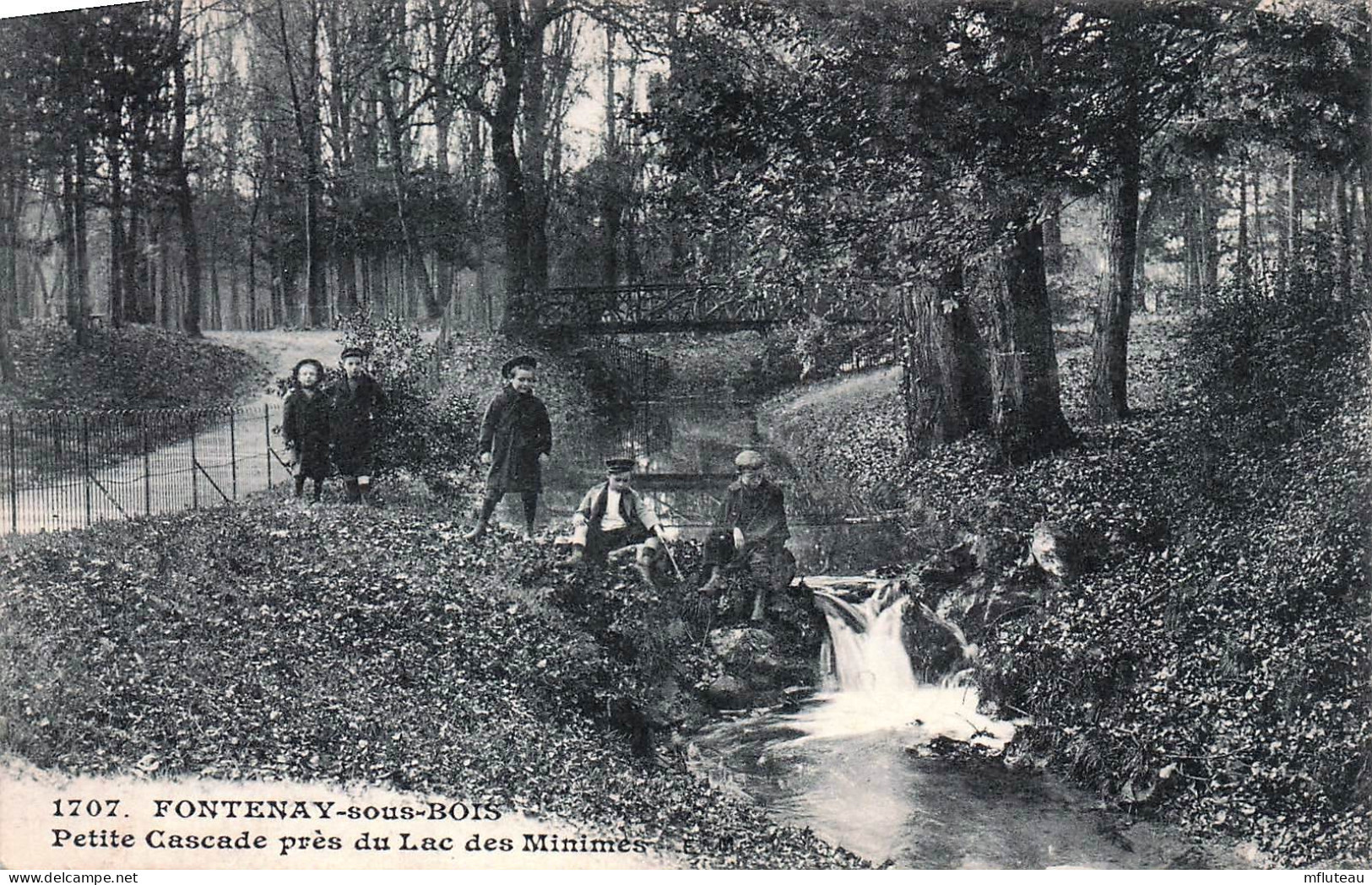 94* FONTENAY SOUS BOIS  Petite Cascade Pres Lac Des Minimes         RL45,1057 - Fontenay Sous Bois